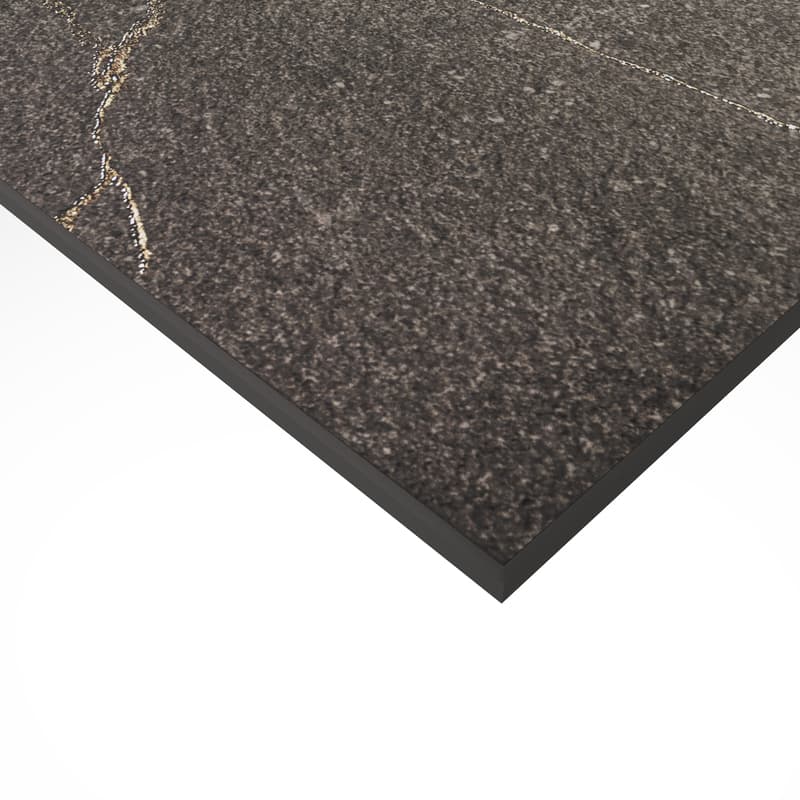 Компакт-плита FUNDERMAX HPL (Apex Saxum) Y112 AS Charcoal  Granite / сіре ядро 2040х1300х12 мм