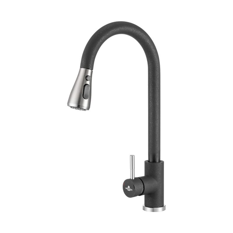Змішувач Campo LUX black shine Granado