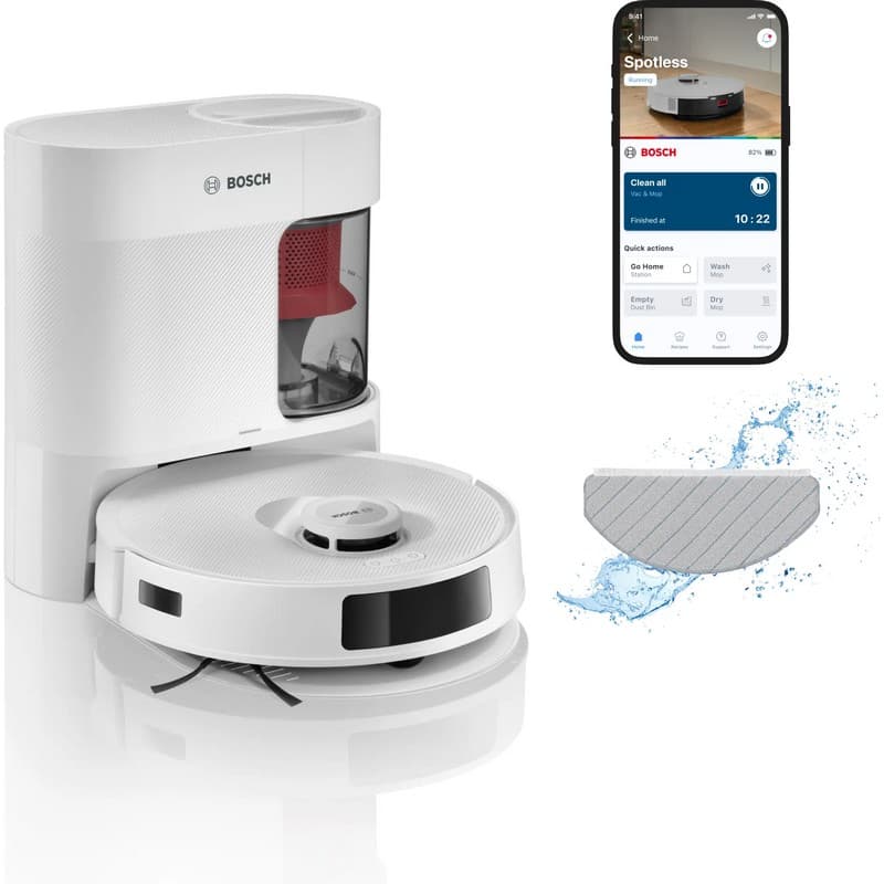 Робот-пилосос BCRD1W Bosch