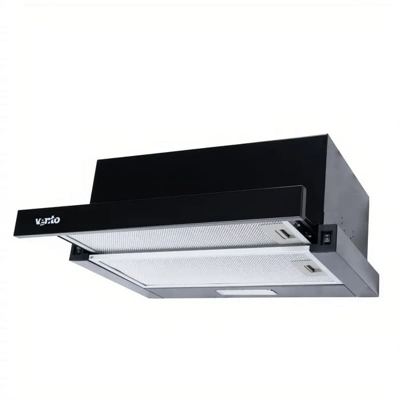 Телескопічна витяжка GARDA 50 BK (700) LED 2S VENTOLUX