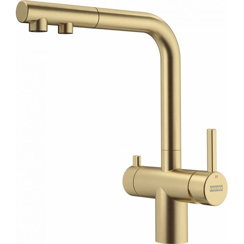 Змішувач Atlas Neo Clear Water Pull Out золото Franke (120.0758.157)