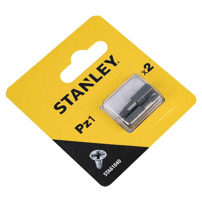 Біти Pz1, 25мм, 2шт. STA61040 Stanley