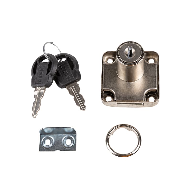 Замок врезной KL 138A-22 - хром