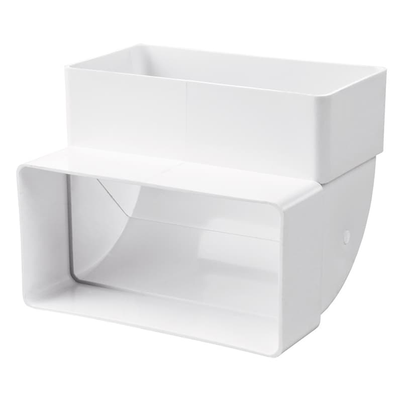 Колено вертикальное 60*204 под 90° VENTS (8282)