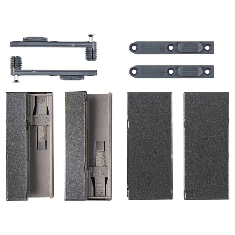Адаптер для DesingSide ArciTech H = 92 антрацит комплект (9122974) Hettich