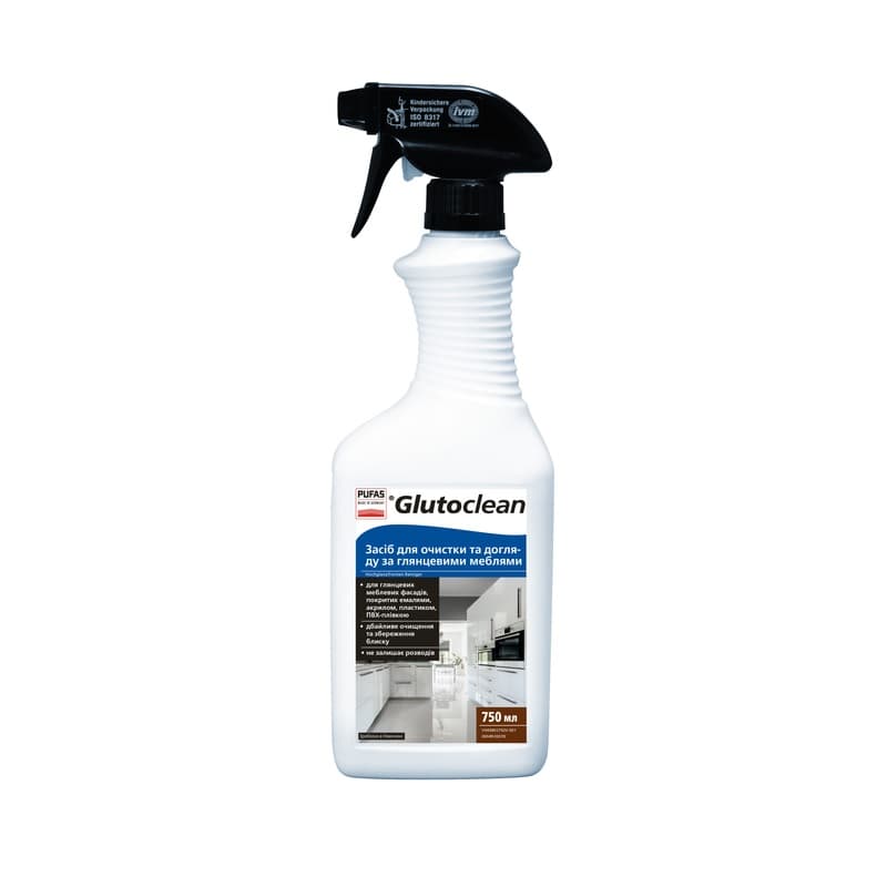 Очиститель для глянцевой мебели Glutoclean, 750 мл