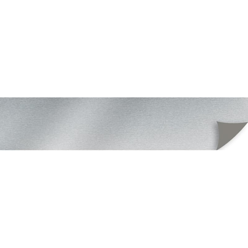 3563E Кромка ABS + AL MAGIC II Серебро Metalloptik 43х1мм (100 м.п.) REHAU