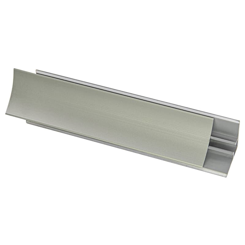 Бортик Thermoplast AP121A Браширований inox C30S (акс.1208) 3м
