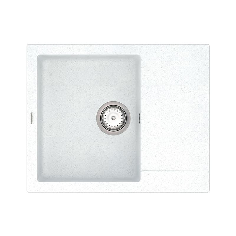 Мойка гранитная Model K 040.61 белый Cascata Мойка гранитная Model K 040.61 белый Cascata