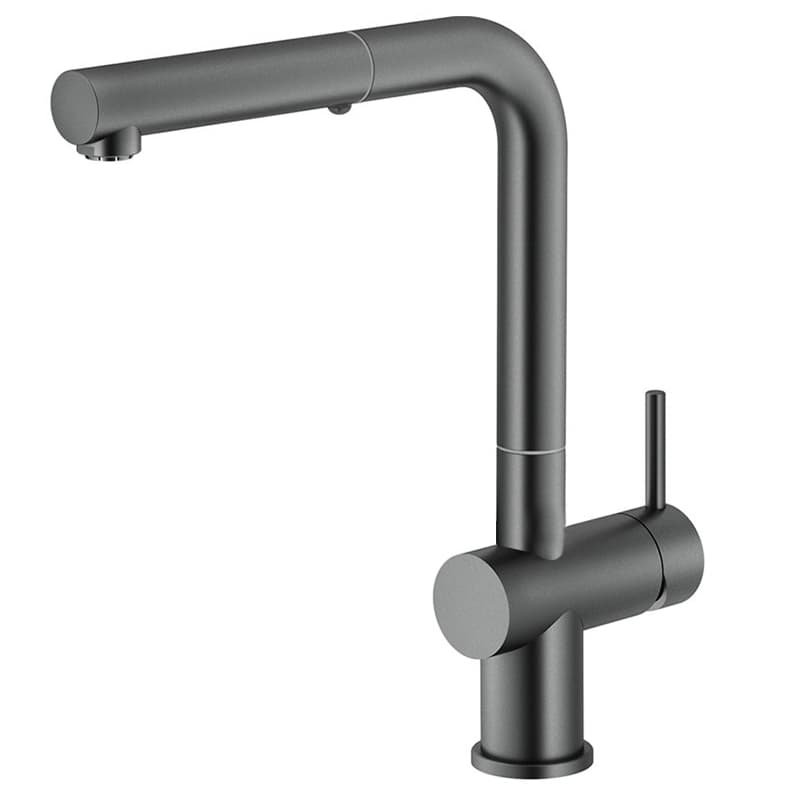 Смеситель Active Plus Super Metallic Pull Out темно-серый, в/ш Franke (115.0524.929) уценка