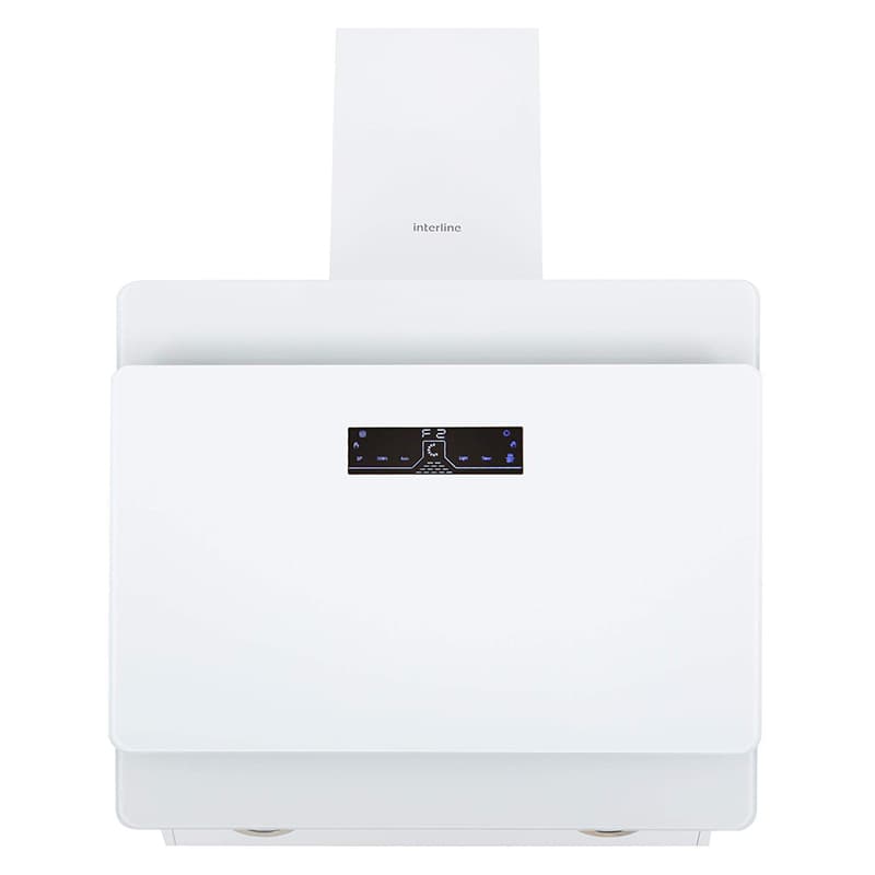 Витяжка BRAVO WH A/60/GL/K 600мм біла INTERLINE Витяжка BRAVO WH A/60/GL/K 600мм біла INTERLINE