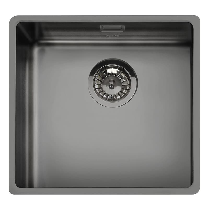 Мойка нерж. PVD (мпс) черный VSTR50DKX Smeg Мойка нерж. PVD (мпс) черный VSTR50DKX Smeg