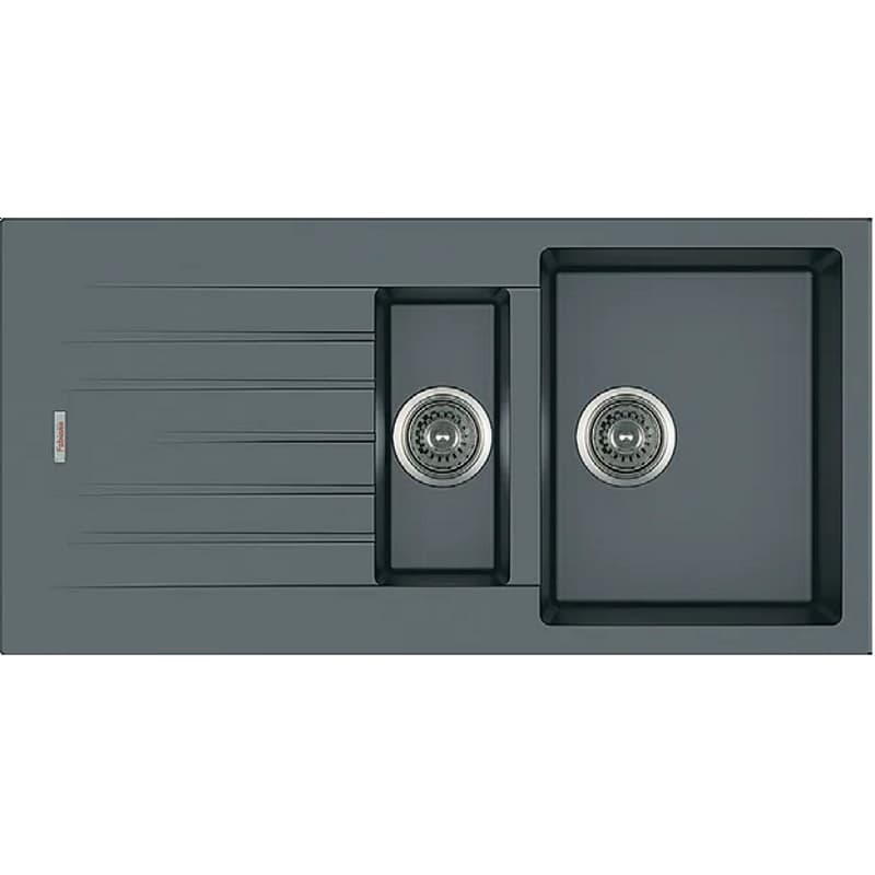 Мийка граніт Classic 100x50x15 титаніум Fabiano