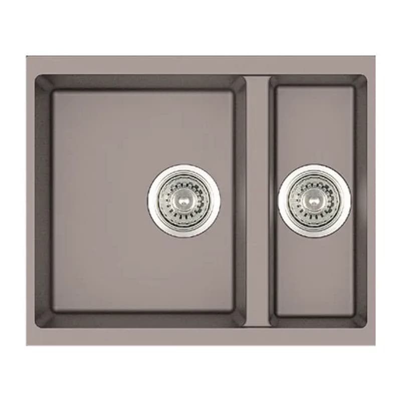 Мойка гранит Quadro 56x46x15 бетон Fabiano Мойка гранит Quadro 56x46x15 бетон Fabiano
