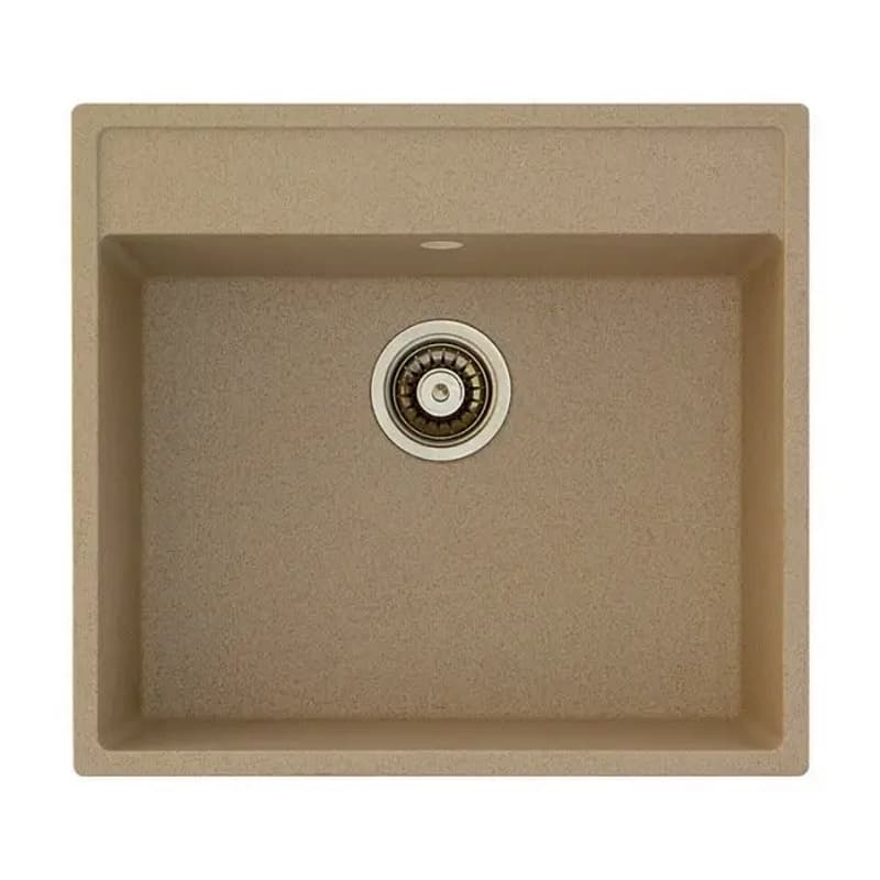 Мийка граніт Quadro 56x51 бежевий Fabiano