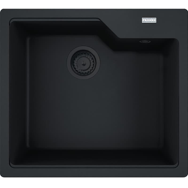 Мийка з сифоном граніт UBG 610-56 Black Edition чорний матовий Franke (114.0699.236) Мийка з сифоном граніт UBG 610-56 Black Edition чорний матовий Franke (114.0699.236)