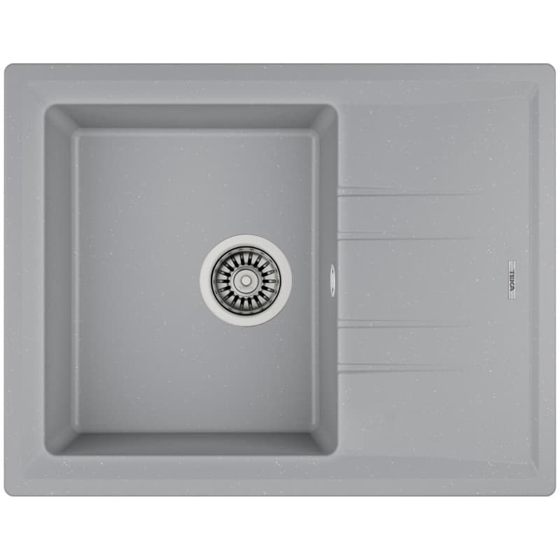 Мийка STONE 45 B-TG 1B 1D Tegranit сірий металік Teka (115330042) Мийка STONE 45 B-TG 1B 1D Tegranit сірий металік Teka (115330042)