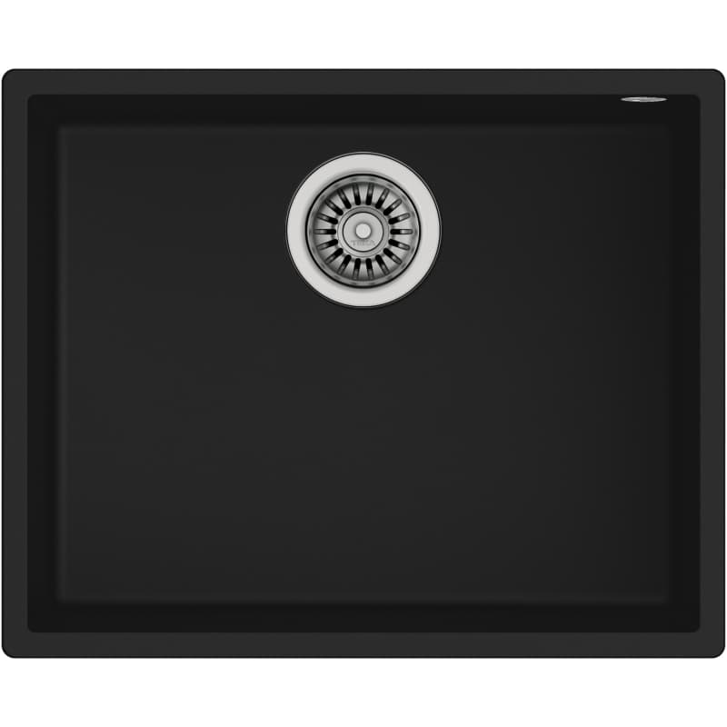 Мойка SQUARE 50.40 TG Tegranit черный (мпс) Teka (115230020)