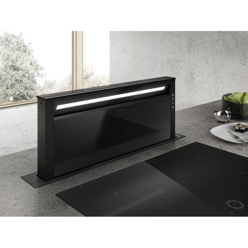 Вытяжка островная GETUP BL MAT/A/90 черная матовая ELICA Вытяжка островная GETUP BL MAT/A/90 черная матовая ELICA
