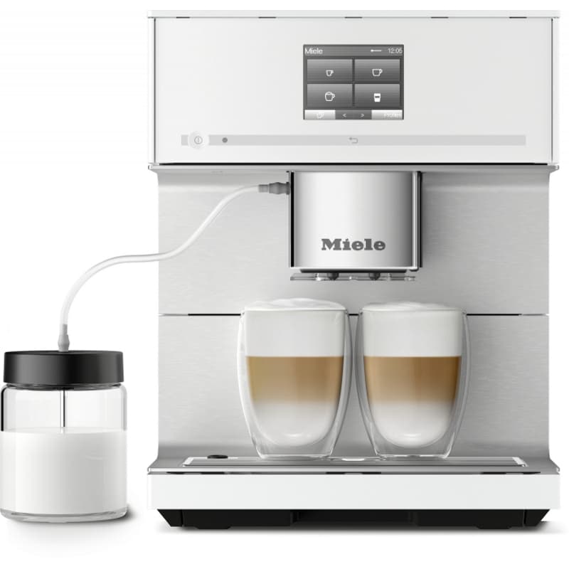Кофемашина зерновая соло CM 7350 BRWS бриллиантово-белый Miele