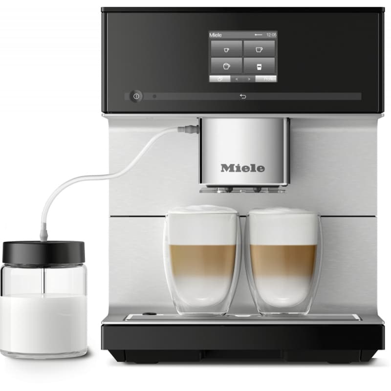 Кофемашина зерновая соло CM 7350 OBSW черный обсидиан Miele