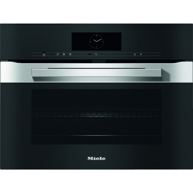 Компактный духовой шкаф из СВЧ H 7840 BM CLST нержавеющая сталь Miele Компактный духовой шкаф из СВЧ H 7840 BM CLST нержавеющая сталь Miele