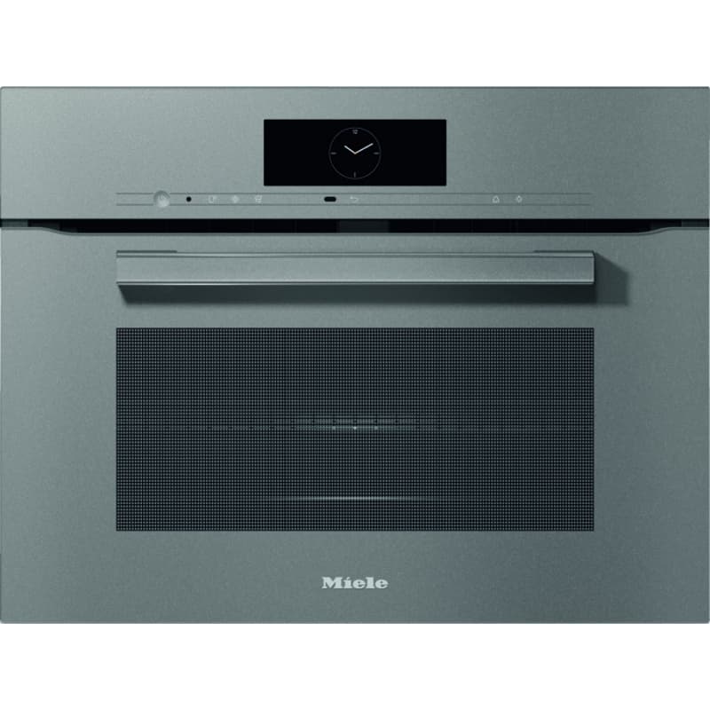Компактна духова шафа з НВЧ H 7840 BM GRGR графітово-сірий Miele Компактна духова шафа з НВЧ H 7840 BM GRGR графітово-сірий Miele