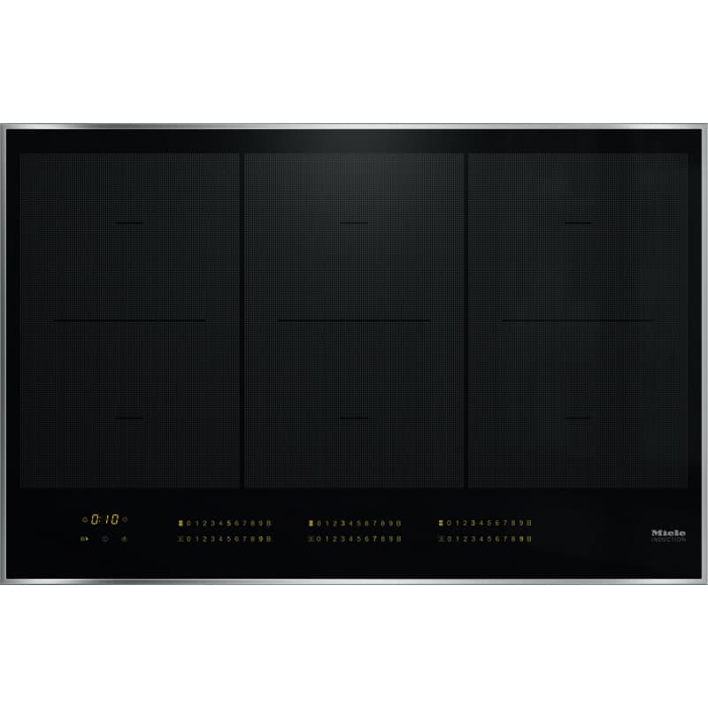 Индукционная варочная поверхность KM 7575 FR черная Miele Индукционная варочная поверхность KM 7575 FR черная Miele