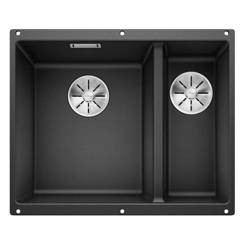 Мойка SUBLINE 340/160-U SILGRANIT (мпс.) антрацит (чаша слева) BLANCO (523548) Мойка SUBLINE 340/160-U SILGRANIT (мпс.) антрацит (чаша слева) BLANCO (523548)
