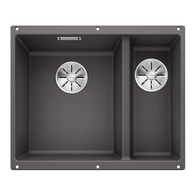 Мойка SUBLINE 340/160-U SILGRANIT (мпс.) темная скала (чаша слева) BLANCO (523549) Мойка SUBLINE 340/160-U SILGRANIT (мпс.) темная скала (чаша слева) BLANCO (523549)