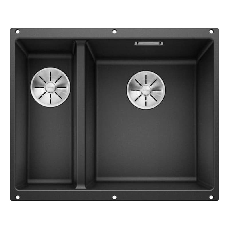 Мойка SUBLINE 340/160-U SILGRANIT (мпс.) антрацит (чаша справа) BLANCO (523558) Мойка SUBLINE 340/160-U SILGRANIT (мпс.) антрацит (чаша справа) BLANCO (523558)