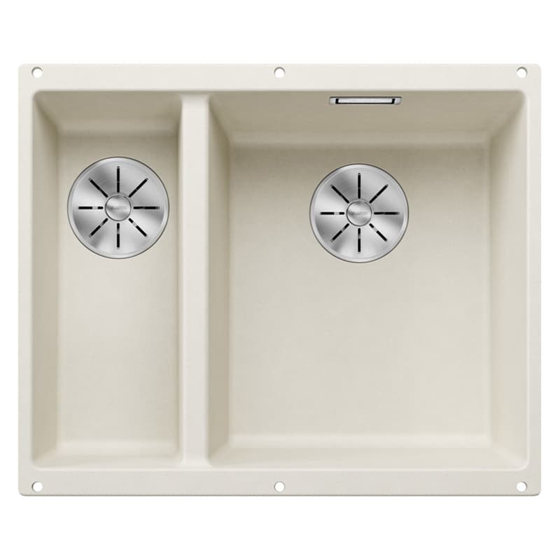 Мойка SUBLINE 340/160-U SILGRANIT (мпс.) нежный белый (чаша справа) BLANCO (527163) Мойка SUBLINE 340/160-U SILGRANIT (мпс.) нежный белый (чаша справа) BLANCO (527163)