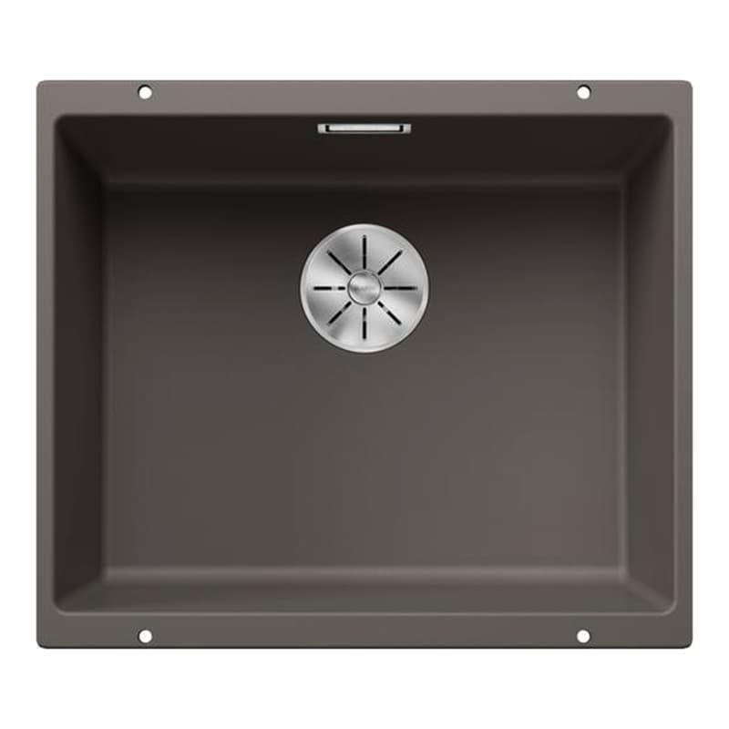 Мойка SUBLINE 500-U SILGRANIT (мпс.) вулканический серый BLANCO (527353)