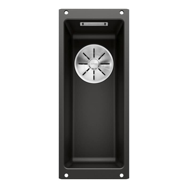 Мойка SUBLINE 160-U SILGRANIT (мпс.) черный BLANCO (525981)