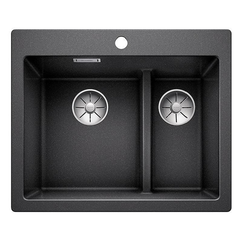 Мийка PLEON 6 Split SILGRANIT (мпс./врізна) антрацит BLANCO (521689) Мийка PLEON 6 Split SILGRANIT (мпс./врізна) антрацит BLANCO (521689)