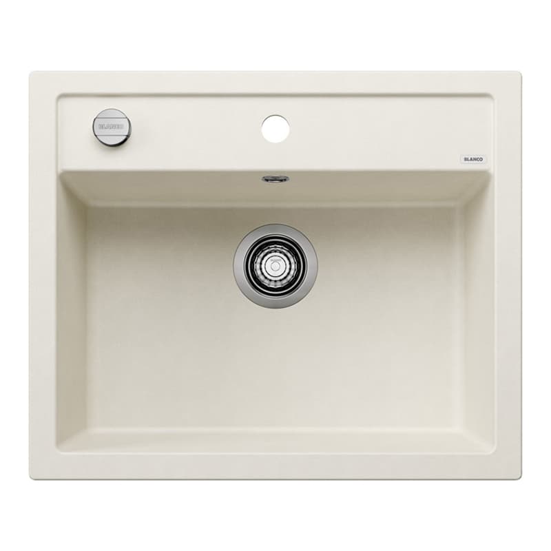 Мойка DALAGO 6 SILGRANIT (мпс./врезная) нежный белый BLANCO (527063)