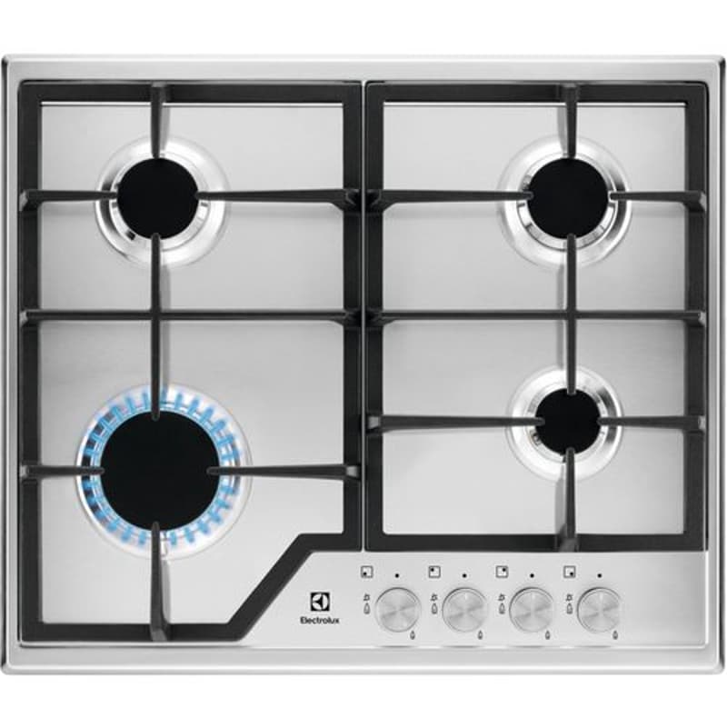 Варочная поверхность газовая KGS6426SX 60см нерж. сталь Electrolux Варочная поверхность газовая KGS6426SX 60см нерж. сталь Electrolux