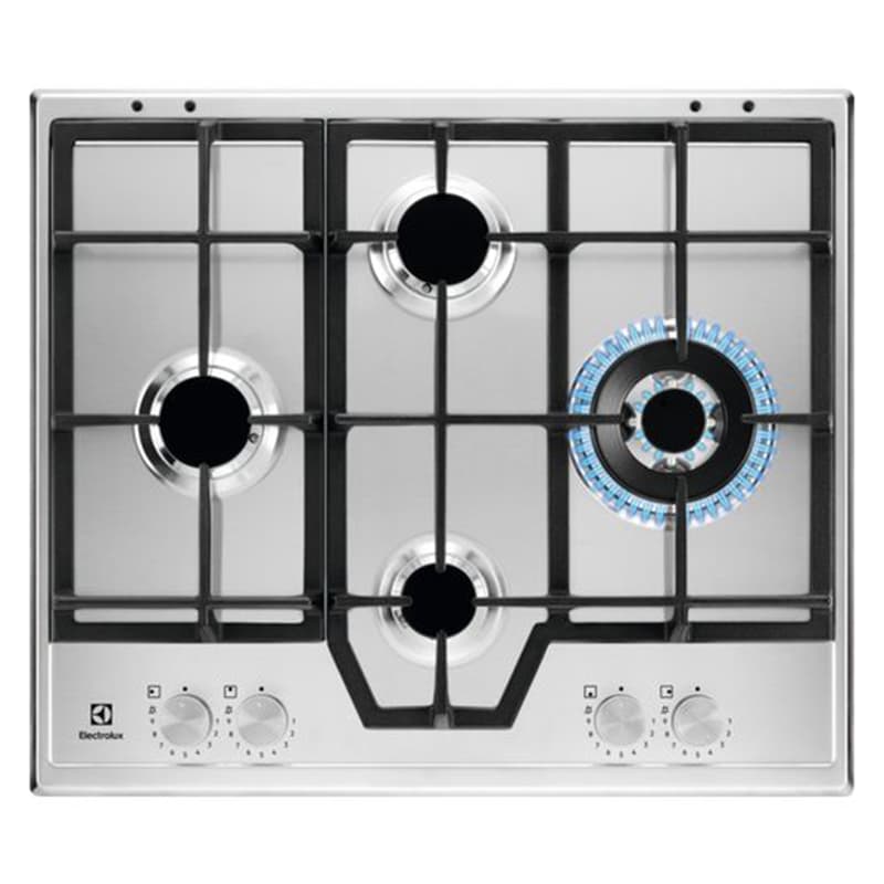 Варильна поверхня газова KGS64562SX 60см нерж. сталь Electrolux Варильна поверхня газова KGS64562SX 60см нерж. сталь Electrolux