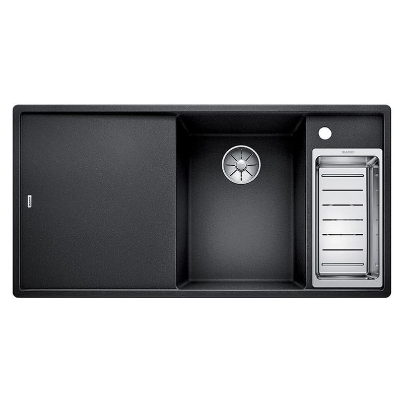 Мойка AXIA III 6 S SILGRANIT (мпс./врезная) антрацит доска стекло (чаша справа) BLANCO (523472) Мойка AXIA III 6 S SILGRANIT (мпс./врезная) антрацит доска стекло (чаша справа) BLANCO (523472)