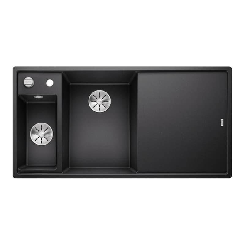 Мойка AXIA III 6 S SILGRANIT (мпс./врезная) антрацит, столик с ясеня (чаша слева) BLANCO (524643) Мойка AXIA III 6 S SILGRANIT (мпс./врезная) антрацит, столик с ясеня (чаша слева) BLANCO (524643)