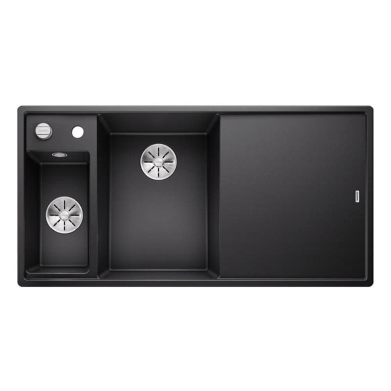 Мийка AXIA III 6 S SILGRANIT (мпс./врізна) антрацит дошка скло (чаша зліва) BLANCO (524653) Мийка AXIA III 6 S SILGRANIT (мпс./врізна) антрацит дошка скло (чаша зліва) BLANCO (524653)