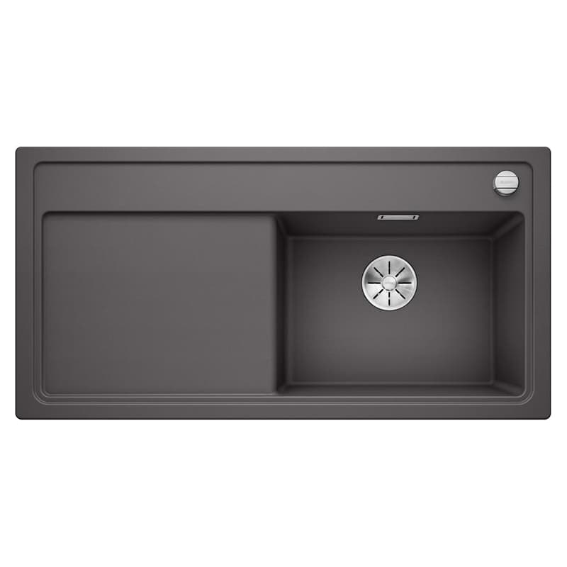 Мойка ZENAR XL 6 S SILGRANIT (мпс./врезная) темная скала (чаша справа) BLANCO (523965)
