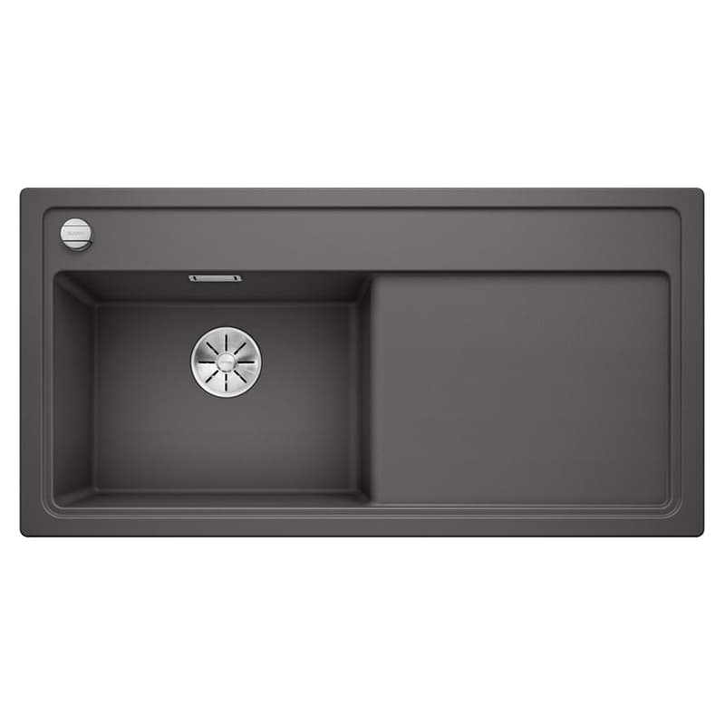 Мойка ZENAR XL 6 S SILGRANIT (мпс./врезная) темная скала (чаша слева) BLANCO (523996)