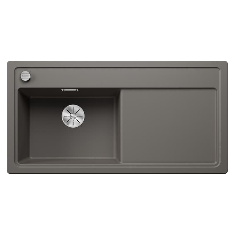 Мийка ZENAR XL 6 S SILGRANIT (мпс./врізна) вулканічний сірий (чаша зліва) BLANCO (527370)