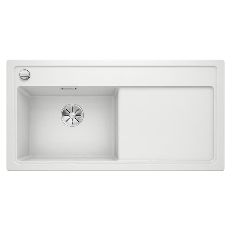 Мойка ZENAR XL 6 S SILGRANIT (мпс./врезная) белый (чаша слева) BLANCO (524001)