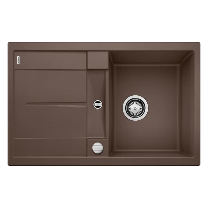 Мийка METRA 45 S SILGRANIT (мпс./врізна) кава BLANCO (515038)