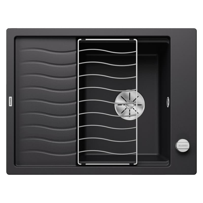 Мойка ELON 45 S SILGRANIT (мпс./врезная) черный BLANCO (525879) Мойка ELON 45 S SILGRANIT (мпс./врезная) черный BLANCO (525879)