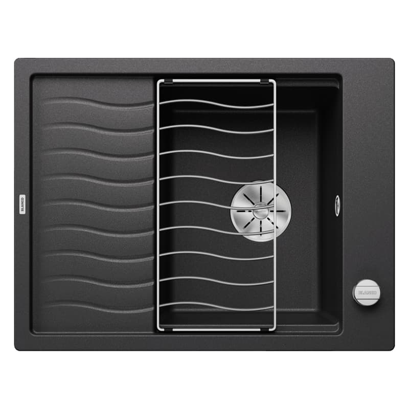 Мойка ELON 45 S SILGRANIT (мпс./врезная) антрацит BLANCO (524814)