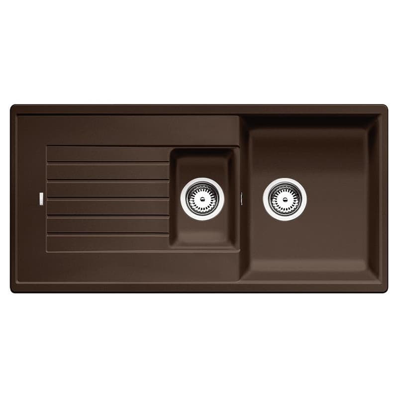 Мойка ZIA 6 S SILGRANIT (мпс./врезная) кофе BLANCO (515072)