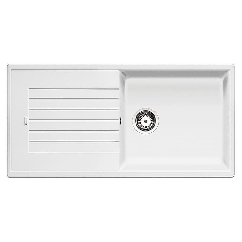 Мийка ZIA XL 6 S SILGRANIT (мпс./врізна) білий BLANCO (517571)